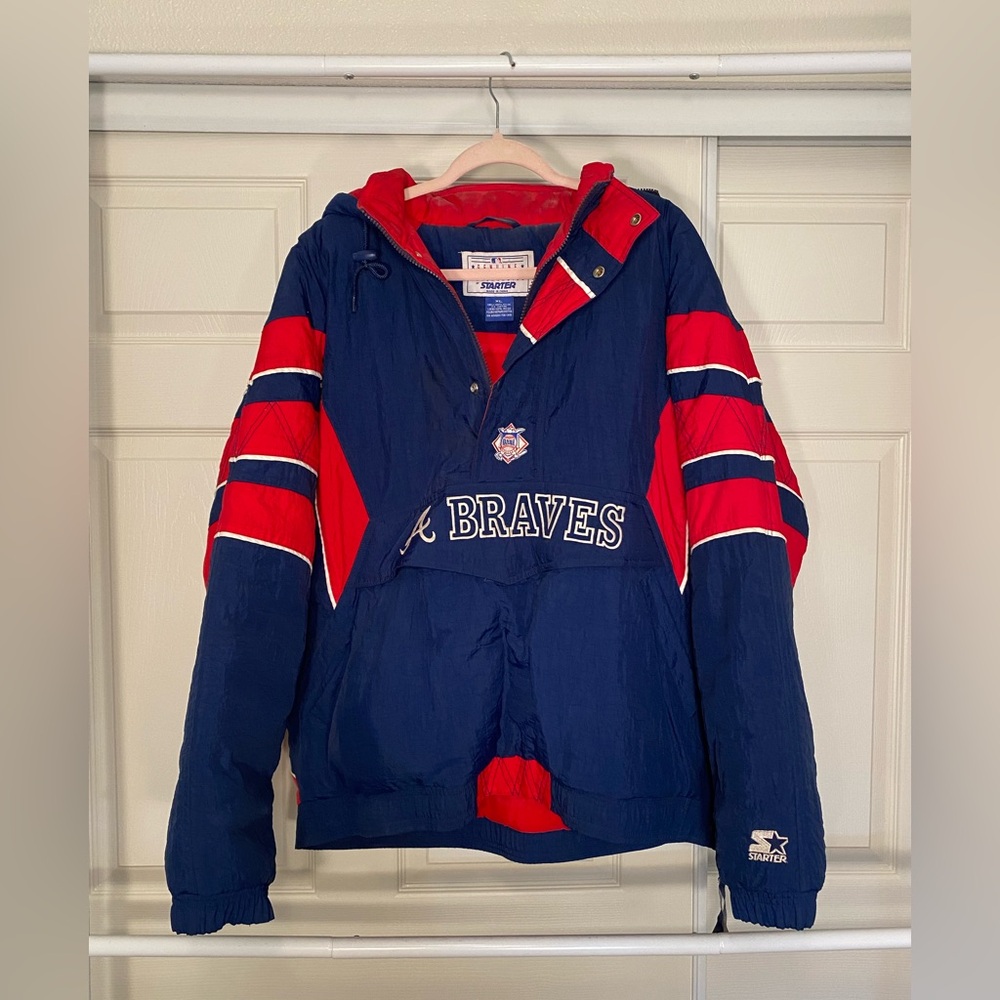 Vintage Atlanta Braves Starter Pullover 
Size XL